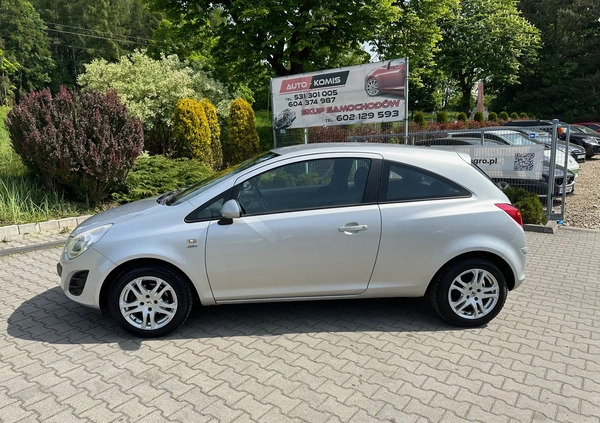 Opel Corsa cena 16900 przebieg: 213000, rok produkcji 2013 z Piastów małe 121